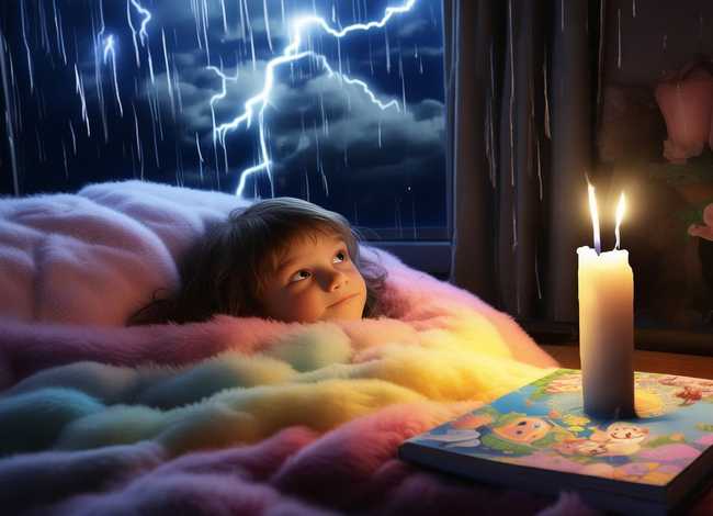 关于打雷的睡前小故事 孩子怕打雷闪电适合什么书