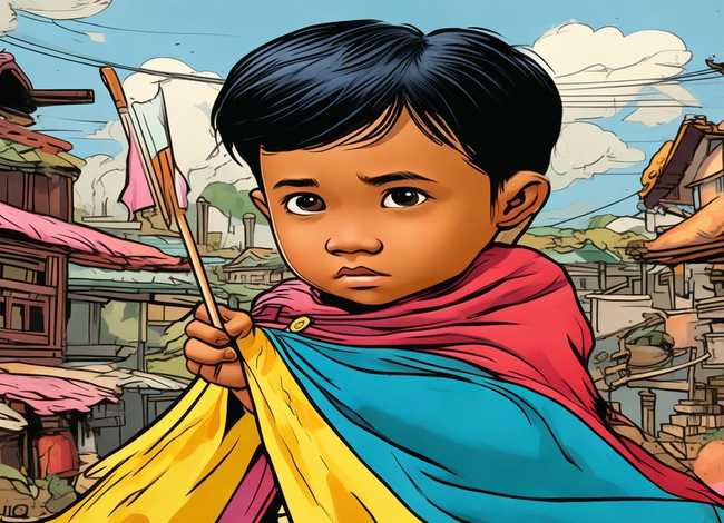 7-10岁儿童红色故事漫画、红色记忆漫画怎么画