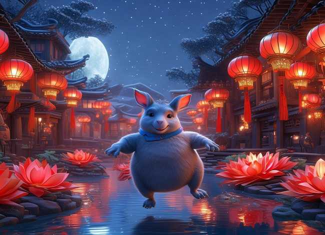 蓝袋鼠的故事完整版（中国情系列·元宵灯内容简介）