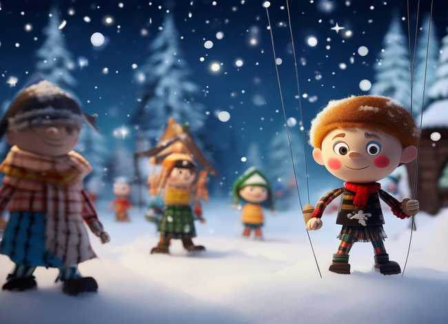 《冬天的故事》儿歌，木偶奇遇记 歌词