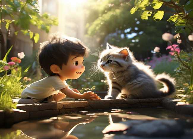 儿童诗小弟和小猫改编故事600字（请问柯岩的《小弟和小猫》这首儿童诗的内容是什么啊）