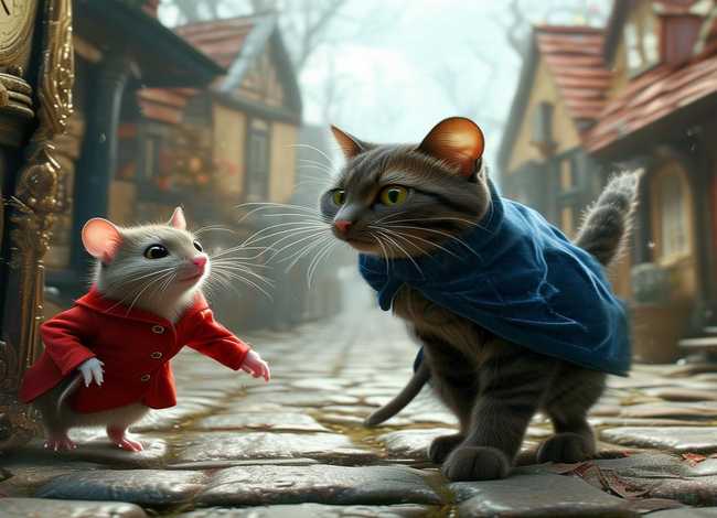 格林童话《猫和老鼠》（格林童话中《猫和老鼠》这个故事的寓意）