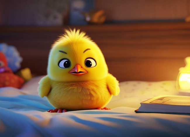 小鸡儿童动画故事视频；睡前小故事——爱哭的小鸡
