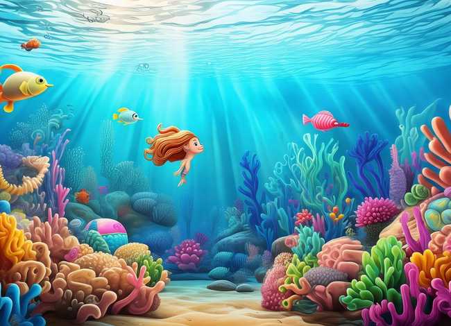 儿童海底世界简笔画(海底世界简笔画) 儿童海底世界简笔画(海底世界简笔画)