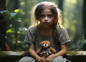 心痛小孩的图片；王杰心痛mv里的小女孩是谁