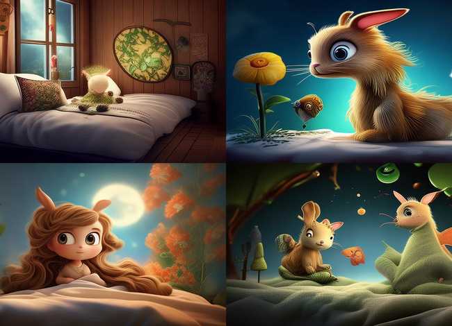 小尾巴长大了儿童睡前故事，给小孩听的睡前经典童话故事【四篇】