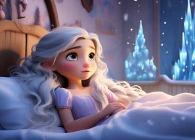 儿童睡前故事公主的故事，艾莎公主睡前故事