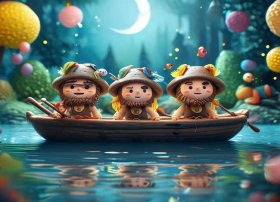 强盗的故事儿童版；三个强盗胎教故事