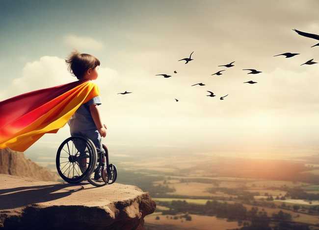 残疾小孩励志故事，残疾人励志故事-身残志坚方能展翅高飞
