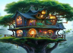 张大光的画（magic tree house作者和插图画家是谁）