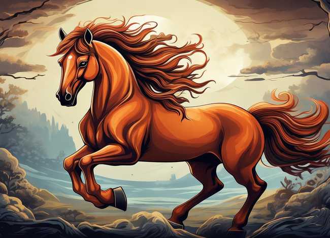 十二生肖马的传说故事（马的典故和传说(十二生肖马的介绍)）