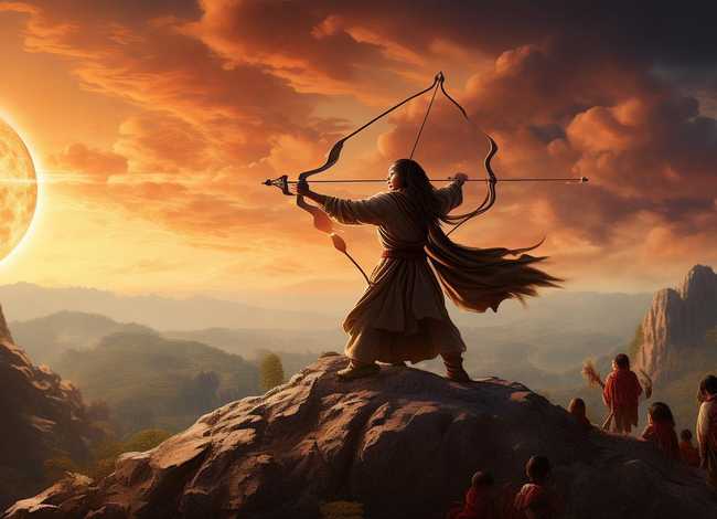 后羿射日儿童故事短篇150字左右(后羿射日的故事简短) 后羿射日儿童故事短篇150字左右(后羿射日的故事简短)