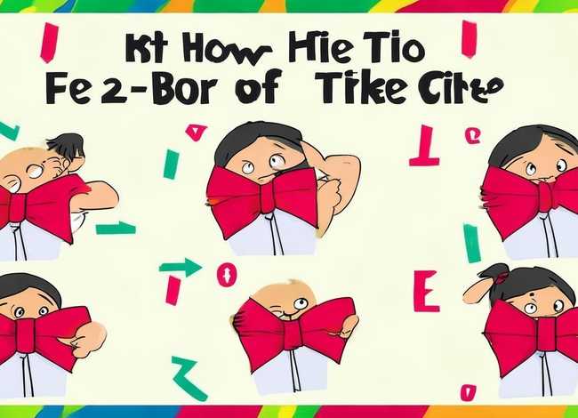 儿童带绳领带打法图解、领带最快最简单的打法是要有型的啊,最好分步骤图示