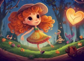 儿童奇异故事 - 儿童故事-卷毛的碧琪