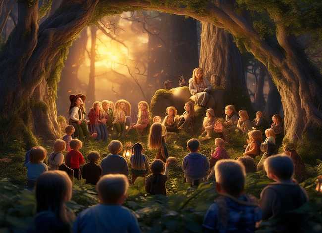 儿童故事《森林故事》(《森林故事会》一段话的写作思路是什么) 儿童故事《森林故事》(《森林故事会》一段话的写作思路是什么)