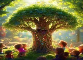 儿童树的故事，儿童小故事痒痒树