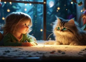 儿童睡前故事1000字小猫，关于小猫的童话故事