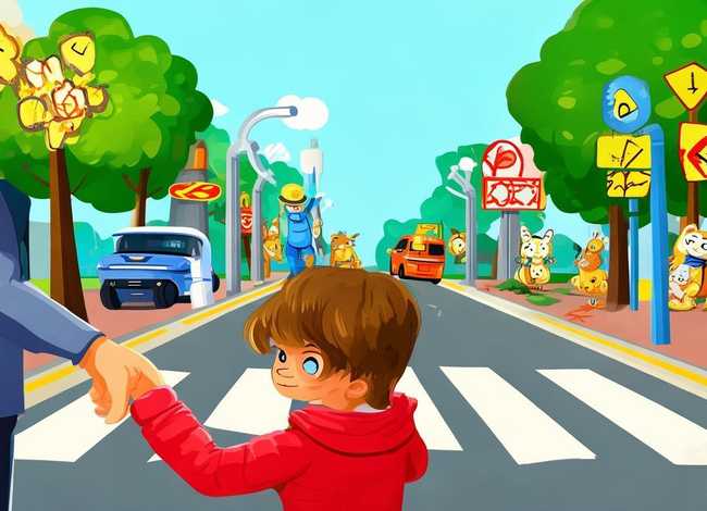 儿童故事3-6岁过马路 幼儿过马路安全小故事