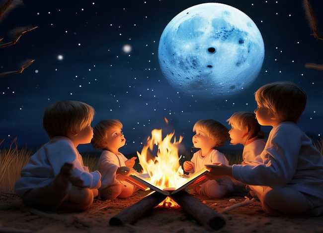 有关月亮的故事儿童版、关于月亮的故事有哪些 儿童故事