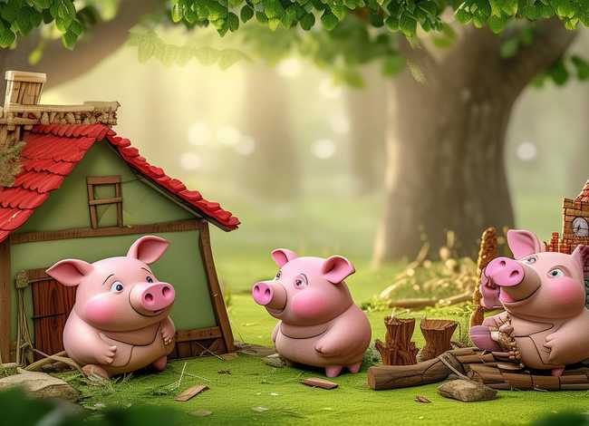 儿童讲故事配乐纯音乐mp3免费下载（三只小猪盖房子的故事用什么背景音乐比较好）