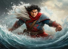 儿童故事大海的传说，哪吒闹海的传说故事,哪吒闹海的传说故事