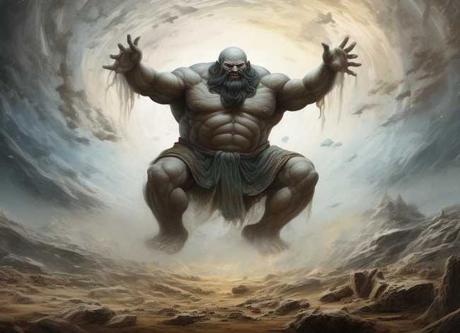 盘古开天辟地的神话故事，民间上古神话,盘古开天地的神话故事