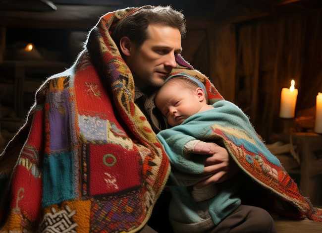 民间故事男人生孩子、北爱尔兰民间故事-半条毯子