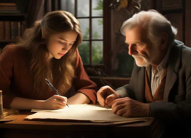 写信和读信的故事的主要内容、写信和读心是谁写的