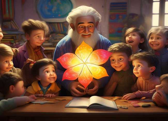 儿童故事七色花原文 - 小学 七色花 课文内容