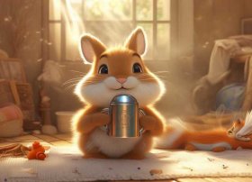 小兔儿童故事粤语、小狐狸和小兔子的睡前故事(带着暖瓶上班去)