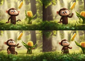 猴子掰玉米故事说明什么道理，猴子掰玉米的故事告诉什么道理 猴子掰玉米的