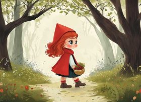 小红帽故事 - 小红帽主要内容简写