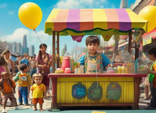 儿童摆摊创业故事；《银行家》电影图解放开的去想