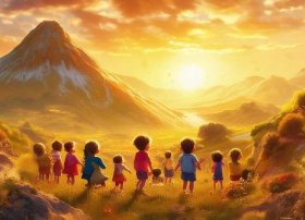 太阳山上的故事 - 谁知道幼儿故事《太阳山》求文字