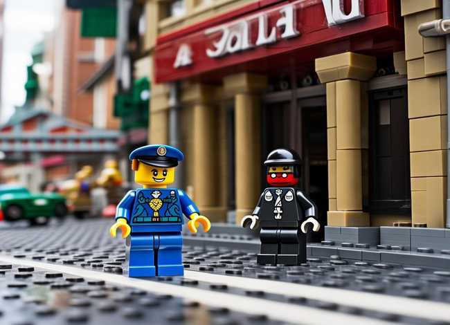 乐高警察抓小偷故事；乐高城市系列银行劫案4440-适用对象