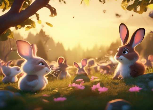 兔子的故事讲解视频（大灰狼家的小兔叽）