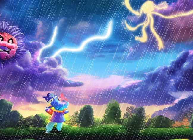 打雷下雨的儿童故事、中班雷公与闪电娘娘教案