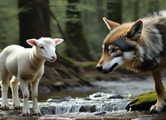 少儿故事狼和小羊；狼和小羊的故事主要讲了什么