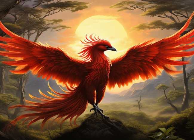 凤凰的故事寓言故事（凤凰朝西是什么意思）