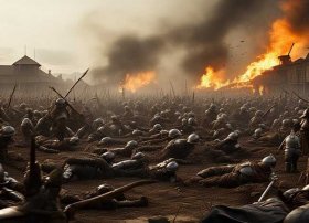 战乱中的人（我国古代战争死的人数最多一次）