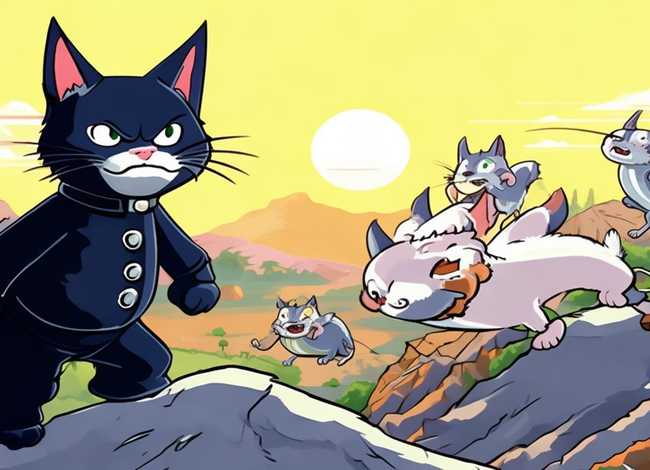 黑猫警长的故事和动画片（中国动画经典·黑猫警长-痛歼搬仓鼠内容简介）