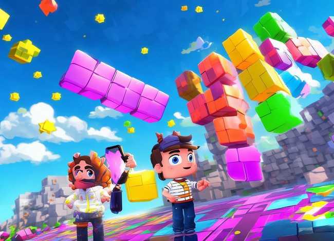 方块消除故事小游戏、一起消除吧小游戏