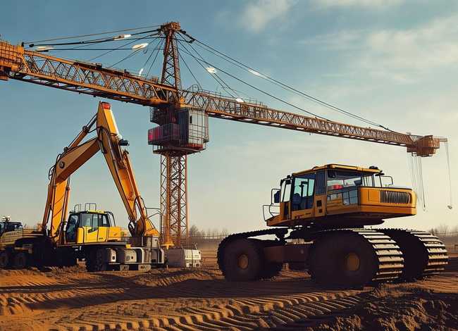 工程车挖掘机推土机益智故事（国内桥式吊车哪家靠谱）