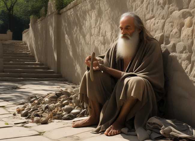 关于第欧根尼的具体记载 - 不慕名利的人有那些,有什么事迹