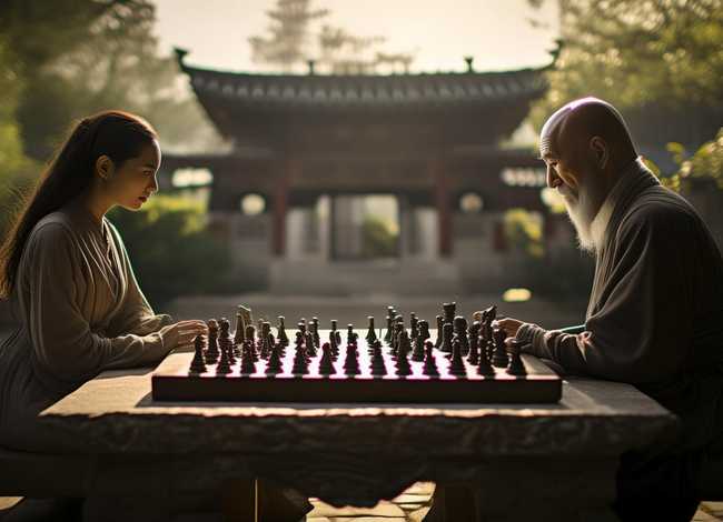 象棋小故事视频（微故事《宁愿坐着死,勿为苟偷生》）