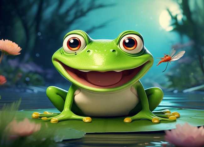 青蛙故事儿童睡前故事 - 小青蛙捉害虫睡前故事