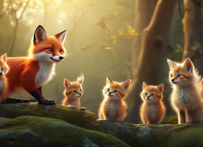儿童故事猫和狐狸的故事，猫和狐狸的寓言故事