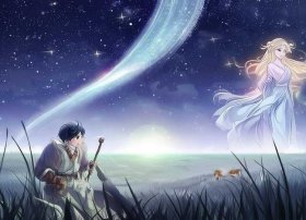 关于牵牛花的儿童故事；牛郎织女主要讲了什么故事