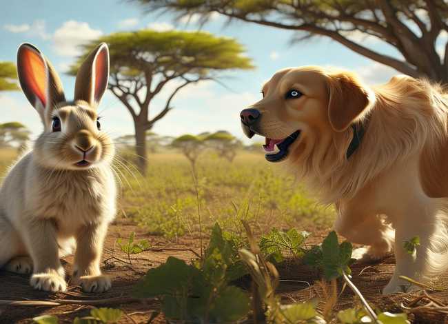 狗狗的故事视频；非洲民间故事野兔在什么地方找到了狗先生