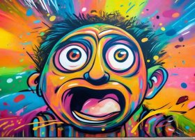 惊讶的涂鸦 好看不难的画